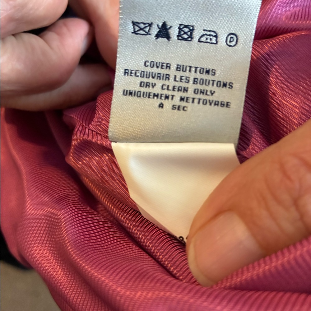 Women's Navy Cashmere/Wool Blue Coat - Picture 6 of 6